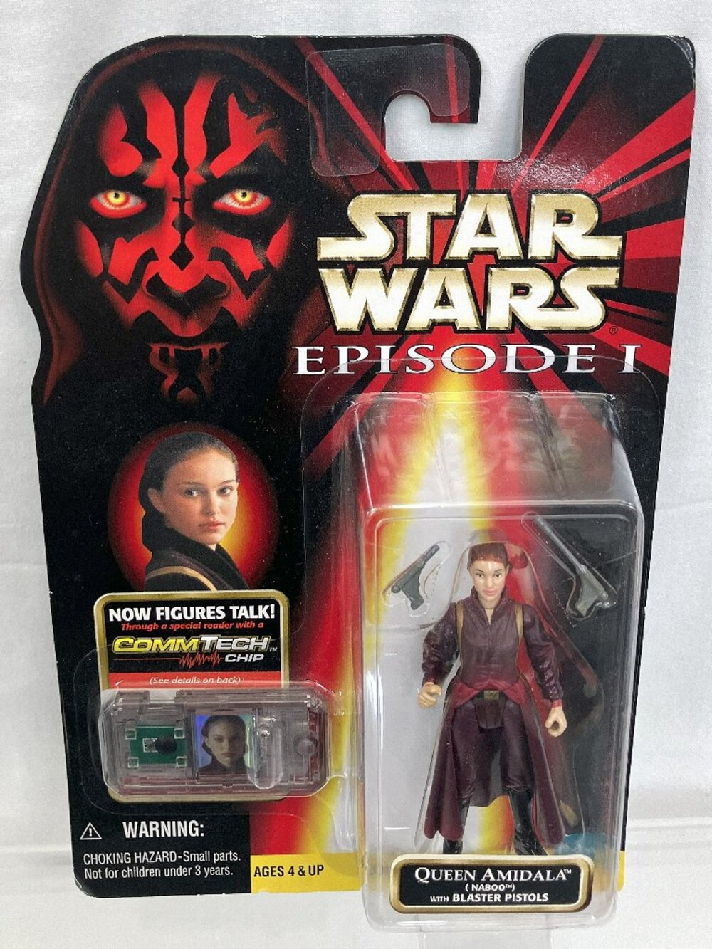 Hasbro Star Wars Episode 1 Naboo Queen Amidala Action Figure